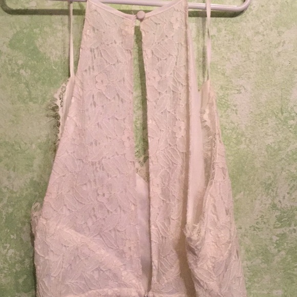 White Lacey Dress - Picture 4 of 6